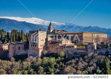 View of Alhambra Palace in Granada, Spain in Europe 62346915