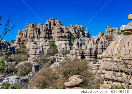El Torcal de Antequera, Andalusia, Spain, near Antequera, province Malaga. 62346928