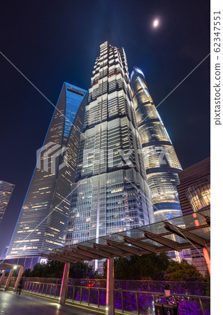 "Shanghai" Skyscrapers and night view of Lujiazui "Shanghai" Skyscrapers and night view of Lujiazui 62347551