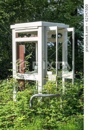old phone booth in the French countryside old phone booth in the French countryside 62347800