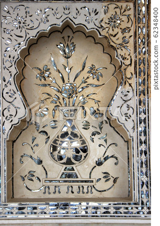 Mirror work at Amer Palace, Jaipur 62348400
