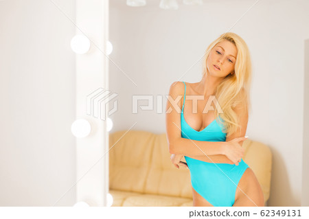 Beautiful sexy blond woman with hot body Beautiful sexy blond woman with hot body 62349131