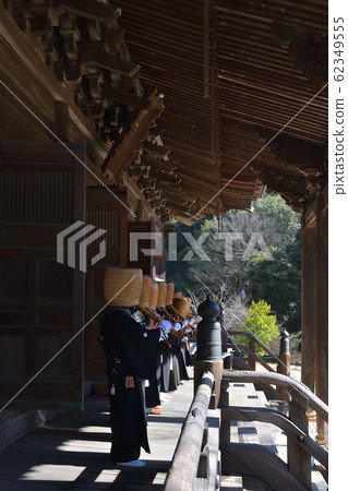 Performing Shakuhachi at Masuiyama Suganji Temple 62349555