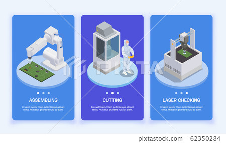 Semiconductor Vertical Banners Set 62350284