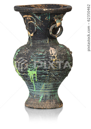 ancient vase isolated on a white background ancient vase isolated on a white background 62350462