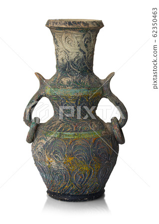 ancient vase isolated on a white background ancient vase isolated on a white background 62350463