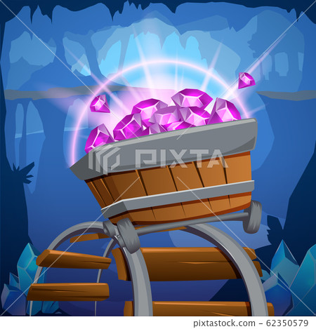 Colored Mining Game Design Composition 62350579