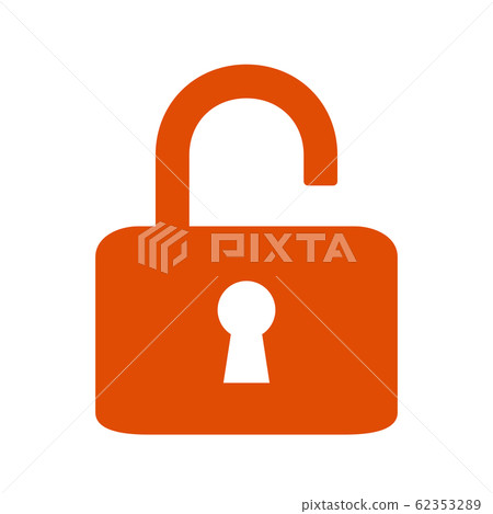 Unlock icon 62353289