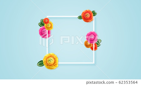 Bright spring, summer illustration in beautiful... - Stock Illustration ...