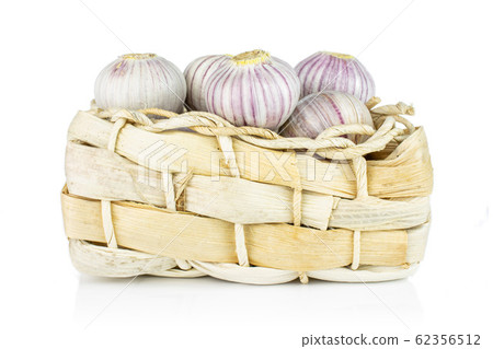 Single clove garlic isolated on white Single clove garlic isolated on white 62356512
