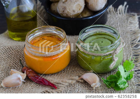 Typiclal Canarian sauces Typiclal Canarian sauces 62358258
