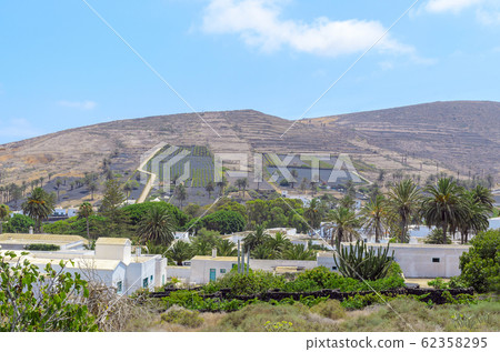 Lanazarote landscape background 62358295