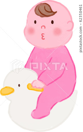 Baby potty watercolor 62358461