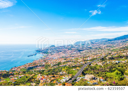 The capital of Madeira Island - Funchal city 62359507