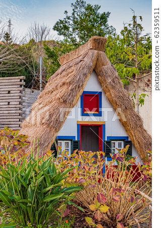 Traditional cottage in Santana, Madeira, Portugal Traditional cottage in Santana, Madeira, Portugal 62359511