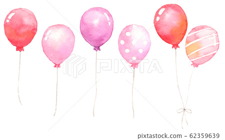 氣球(玫瑰)_紅色 氣球(玫瑰)_紅色 62359639