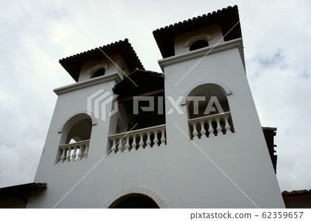 Ecuador-Church at Equatorial Monument Park 62359657