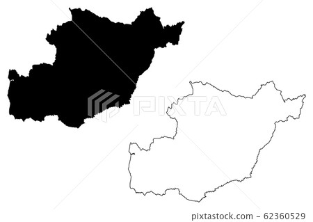 Beja District (Portuguese Republic, Portugal) map 62360529