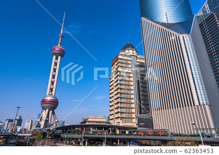 "Shanghai" Skyscraper of Lujiazui 62363453