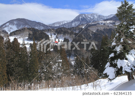 Shinshu Odani village winter 62364135