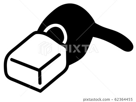 Illustration of a shadow picture cat 62364455