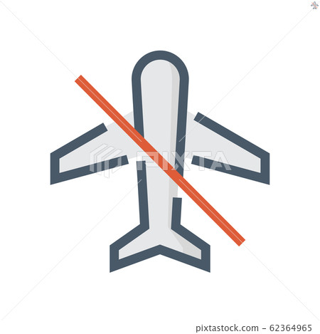 no fly icon - Stock Illustration [62364965] - PIXTA