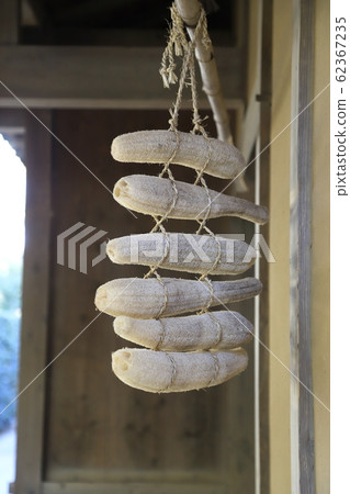 農民製作的絲瓜絡去殼機 62367235