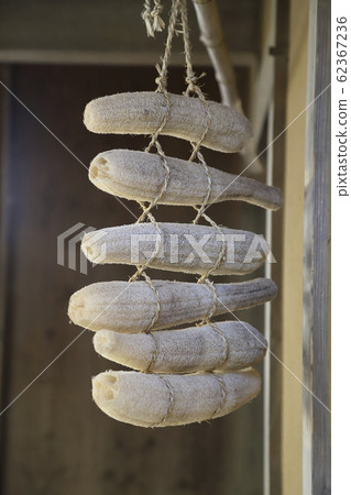 農民製作的絲瓜絡去殼機 62367236