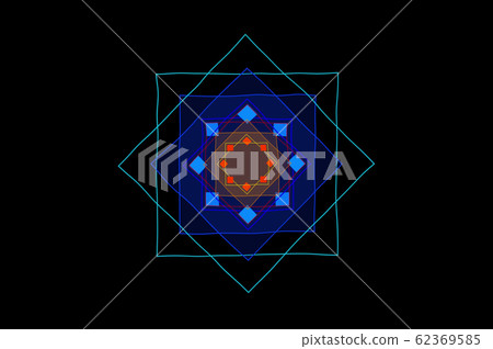 Abstract geometric pattern. Mandala. 62369585