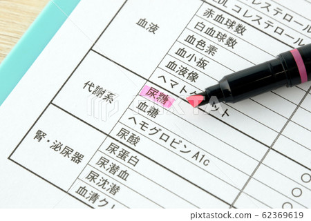 Confirmation of checkup items Confirmation of checkup items 62369619
