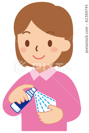 女人用消毒噴霧 62369745