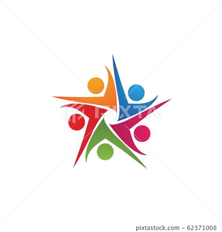 Community people logo network and social 62371008