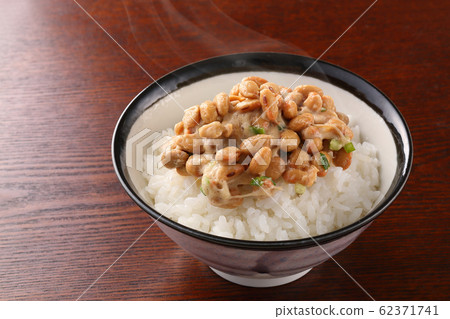 Natto rice Natto rice 62371741