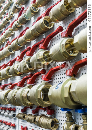 background of a water or gas faucet 62372586
