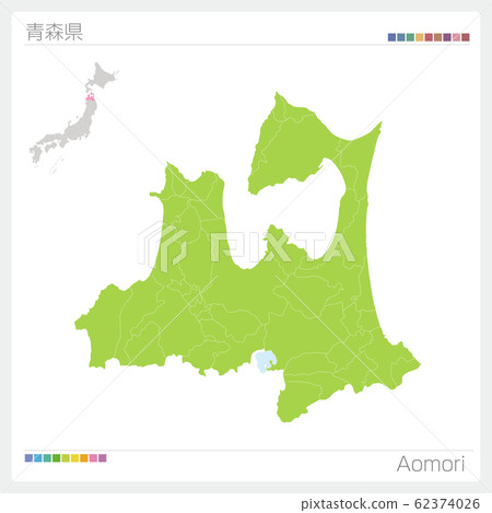 青森地圖/青森（市界） 62374026