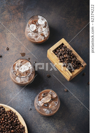 creamy ligueur with coffee creamy ligueur with coffee 62374222