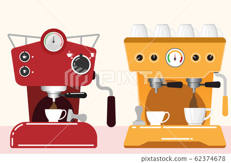 prepare coffee machine for make coffee by barista prepare coffee machine for make coffee by barista 62374678