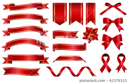 Ribbon set - Stock Illustration [62376523] - PIXTA