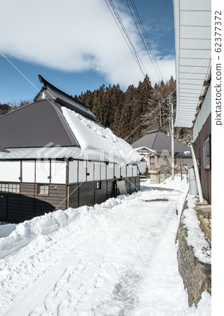 白馬村（奧尼村）的冬景 62377372