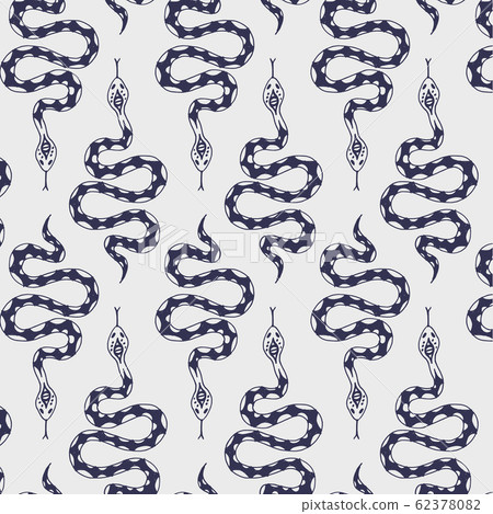 Blue snake vector pattern. Blue snake vector pattern. 62378082