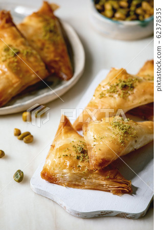 Turkish dessert baklava Turkish dessert baklava 62378535