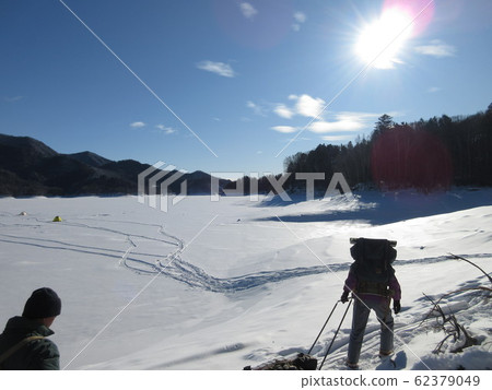 Smelt fishing on ice @ Lake Nukabira 62379049