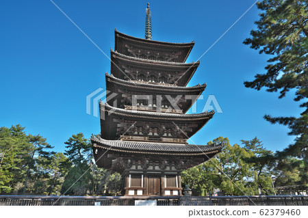 [Kofukuji Five-storied Pagoda] Noborioji-cho, Nara City, Nara Prefecture 62379460
