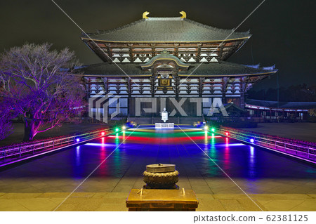 [Todaiji Daibutsuden（點亮）]奈良縣奈良市走司町 62381125