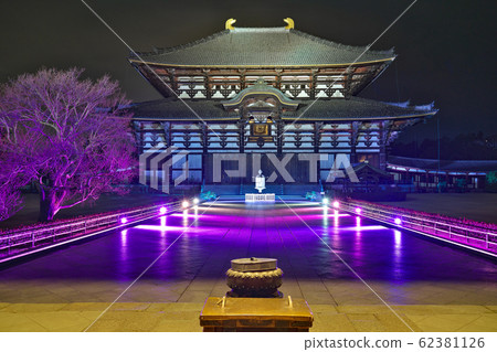 [Todaiji Daibutsuden（點亮）]奈良縣奈良市走司町 62381126