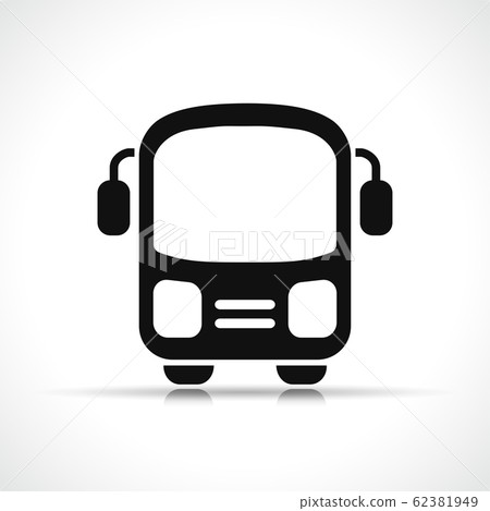 Vector illustration of bus icon Vector illustration of bus icon 62381949