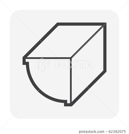 crown cornice icon 62382075