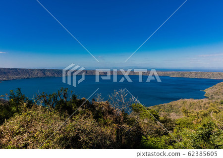 Laguna de Apoyo volcano lake Granada Nicaragua 62385605