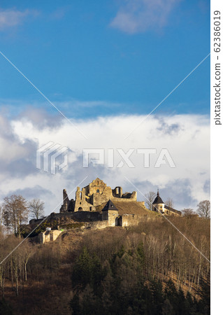 Potstejn ruins in Eastern Bohemia, Czech Republic Potstejn ruins in Eastern Bohemia, Czech Republic 62386019
