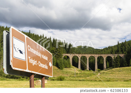 Chmarossky viaduct, old railroad, Telgart, 62386133